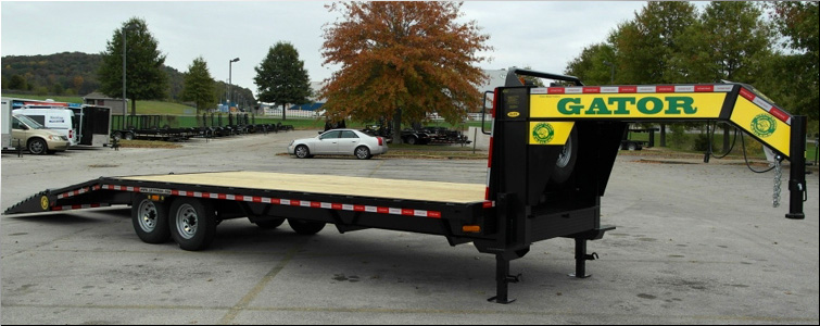 Gooseneck flat bed trailer for sale14k  Noble County, Ohio